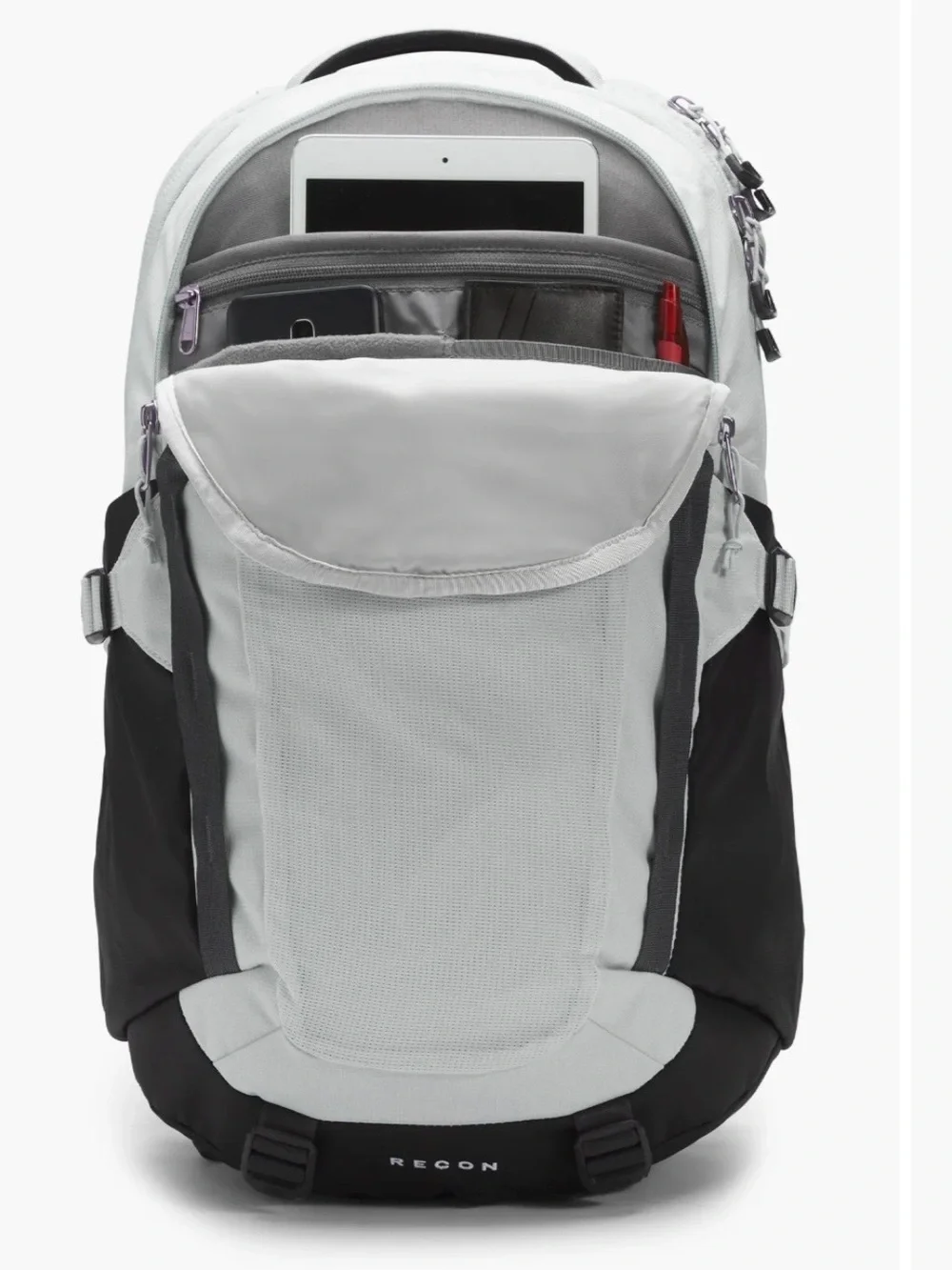 North Face Recon Backpack - Tin Grey Dark Heather